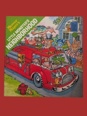 10/$25 Vintage 70's Mercer Mayer Little Monster's Neighborhood Storybook